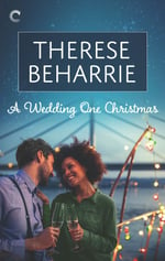 Cover of Therese Beharrie's contemporary romance, A Wedding One Christmas