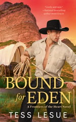 Cover of Bound for Eden, with cowboy and rope