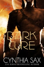 Cover of Dark Cure, scifi romance by by Cynthia Sax