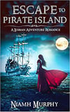 Cover of f/f historical romance, Escape to Pirate Island