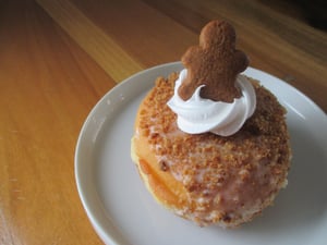 gingerbread donut