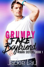 Grumpy Fake Boyfriend, contemporary interracial romance