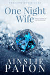 One Night Wife cover, contemporary romance with jewelry on cover