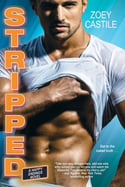 Stripped cover, contemporary romance by Zoey Castile