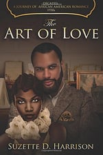 Cover of The Art of Love, by Suzette D Harrison, 1930s Great Depression set African American romance