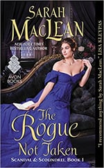 The Rogue Not Taken by Sarah Maclean cover historical romance