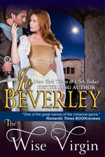 Cover of historical romance The Wise Virgin by Jo Beverley