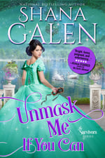 Cover of historical romance, Unmask Me if You Can, by Shana Galen