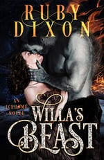 Willa's Beast, Sci-fi romance by Ruby Dixon