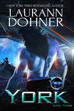 Cover of York, scifi romance by Laurann Dohner